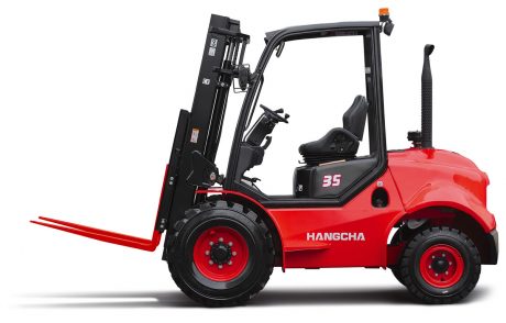2WD Rough Terrain Diesel Forklift 2.5 – 5t