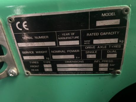 Mitsubishi FD25 Diesel - Image 3